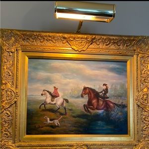 Original oil framed painting